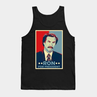 Ron Burgundy for president Tank Top